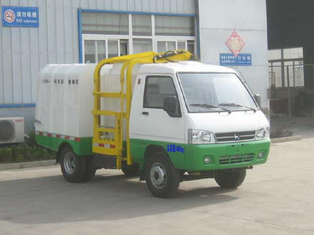 凯马牌KMC5030ZZZEVA23D型纯电动自装卸式垃圾车