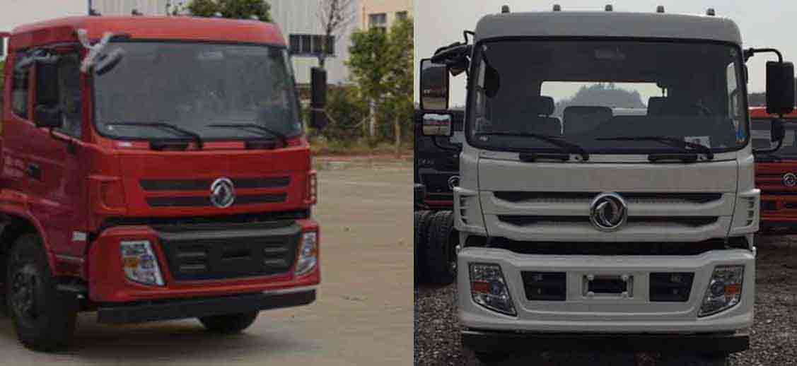 东风后双桥吸污车